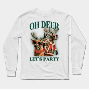 Christmas Deer Long Sleeve T-Shirt